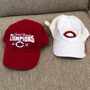 2 NWOT Cincinnati Reds hats